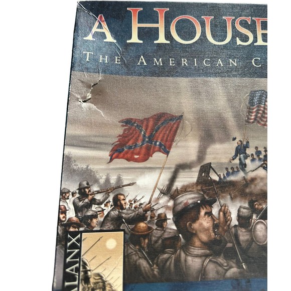 A House Divided American Civil War 1861-1865 Board Game Phalanx Rare Complete? - Picture 11 of 16